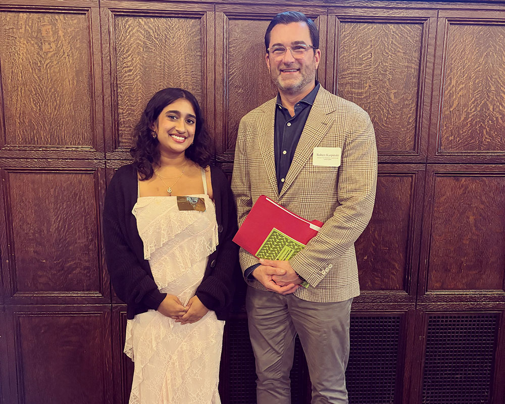 Congratulations to the 2025 Library Research Prize Winner, Olivia Hanif